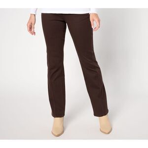 Belle by Kim Gravel Women's Pants Sz 20 Tall Primabelle Twill Brown A654872